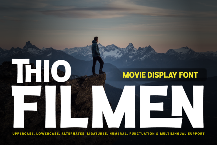 Preview of Thio Filmen Font