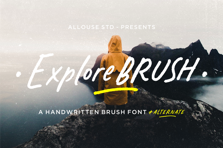 Explorebrush Font