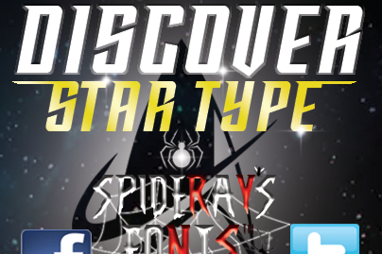 DISCOVER STAR TYPE Font
