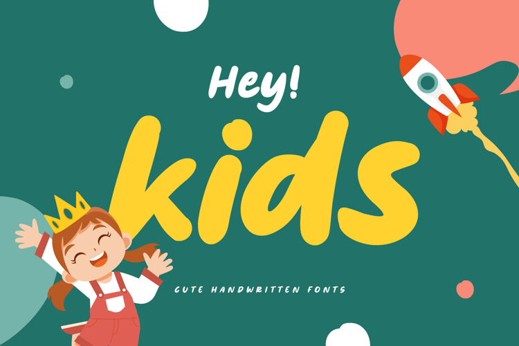 Hey Kids Font