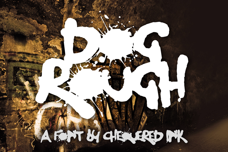 Dog Rough Font
