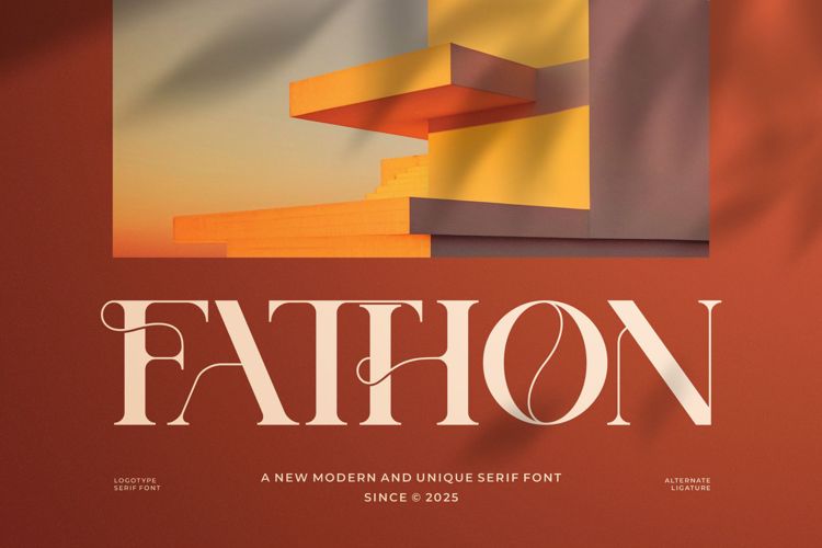 Preview of Fathon Font