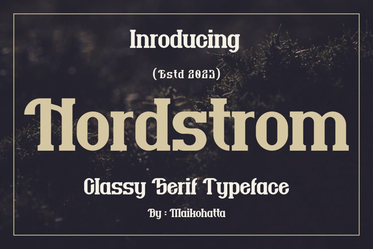 Nordstrom Font