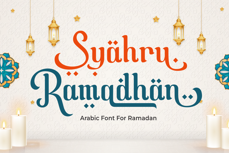Syahru Ramadhan Font
