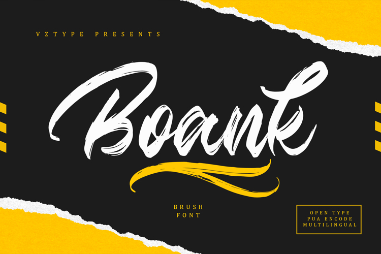 Boank Font
