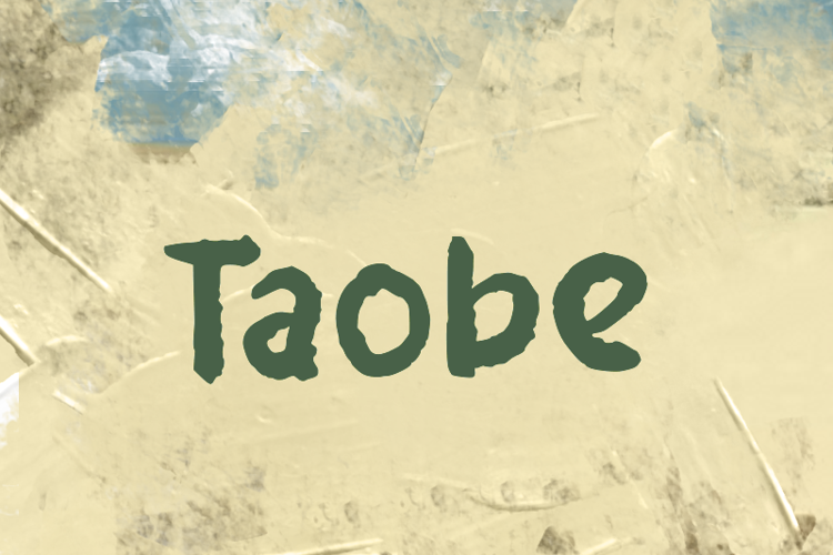 t Taobe Font