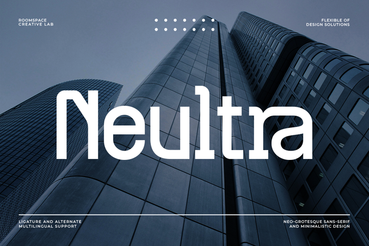 Preview of Neultra Font