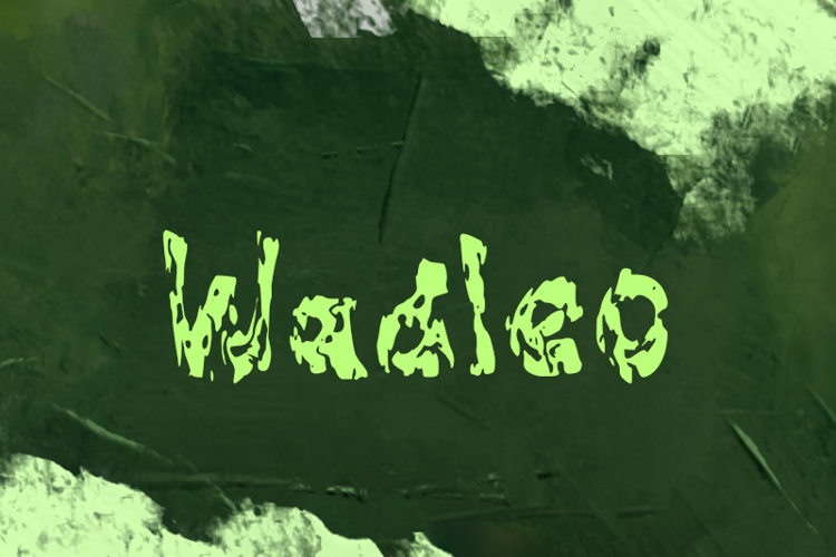 Preview of Wadleo Font