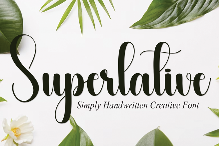 Superlative Font