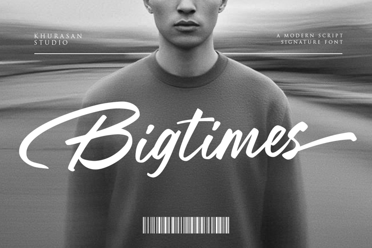 Preview of Bigtimes Font