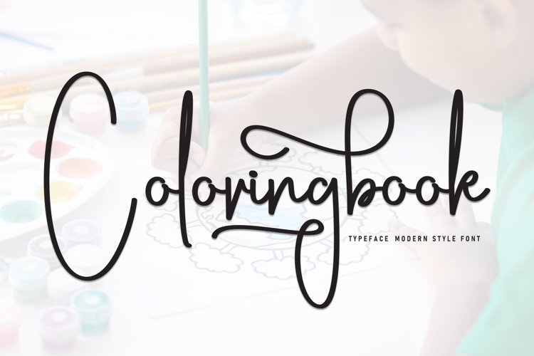 Coloringbook Font