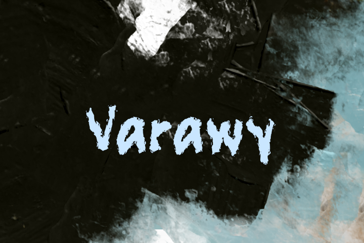 v Varawy Font