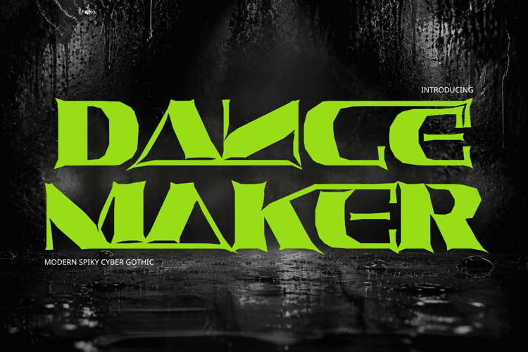 Preview of Dance Maker Font