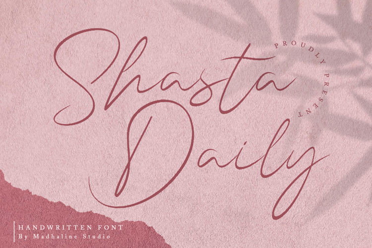 Shasta Daily Font