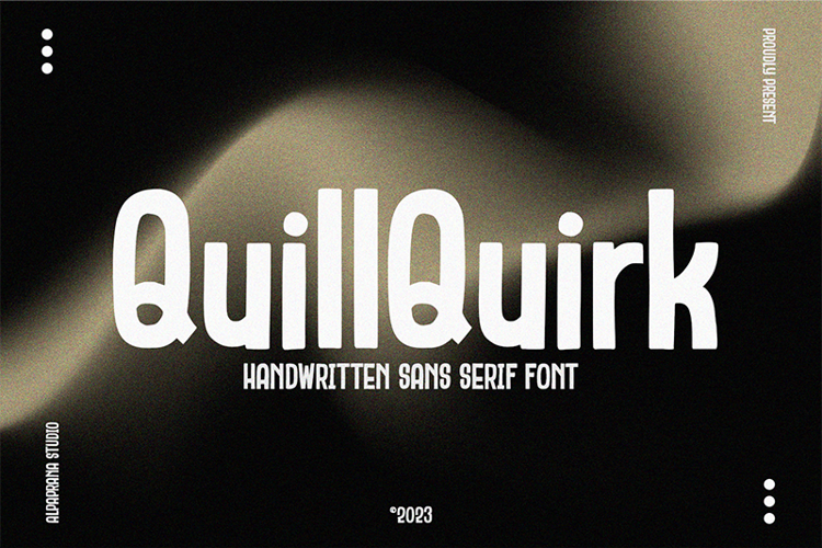 Quill Quirk Font
