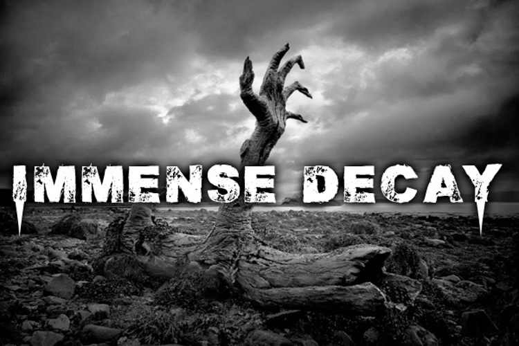 Immense decaY Font