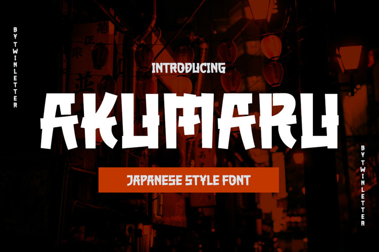 AKUMARU Font