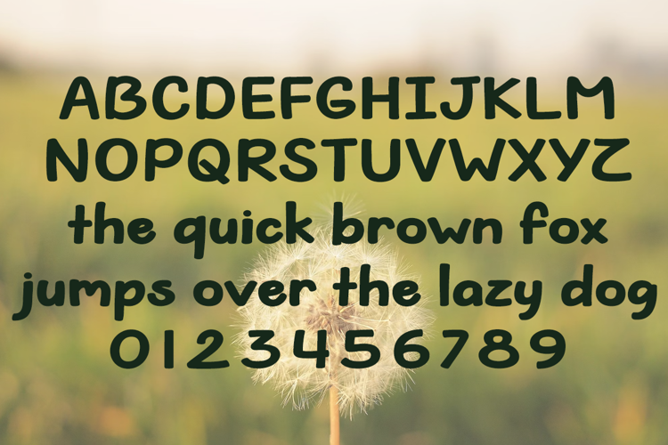 Preview of Late Spring Font