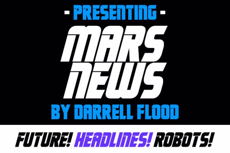 Mars News Font