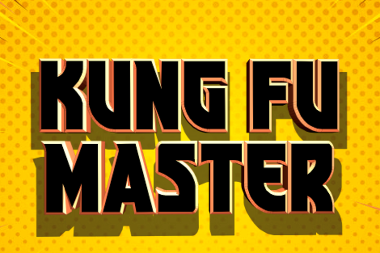 Kung-Fu Master Font