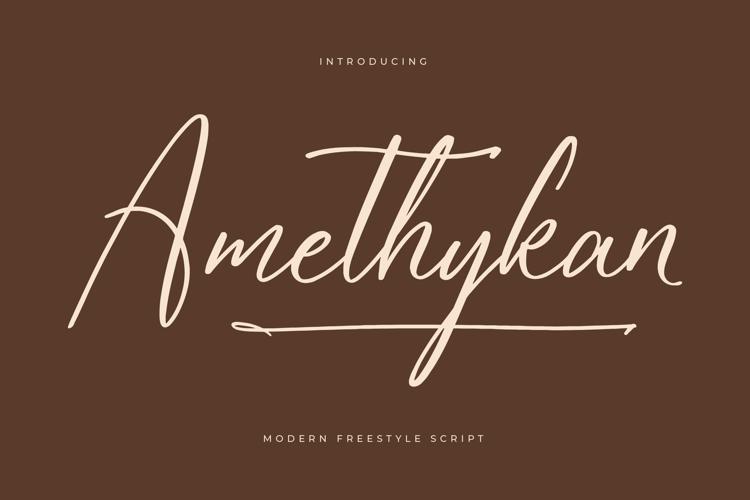 Amethykan Font