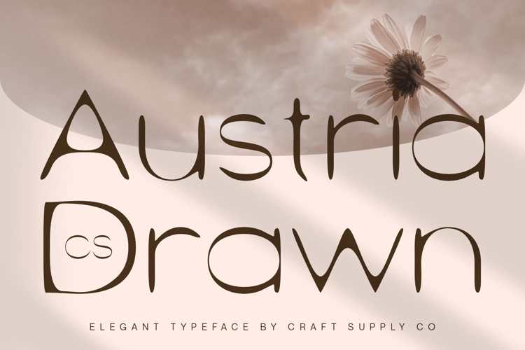 Preview of CS Austria Drawn Font