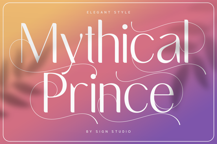 Mythical Prince Font