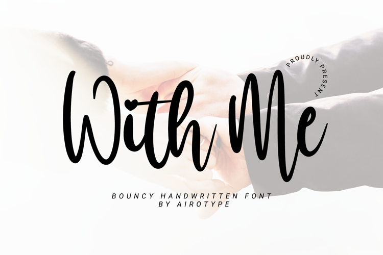 Preview of With Me Font