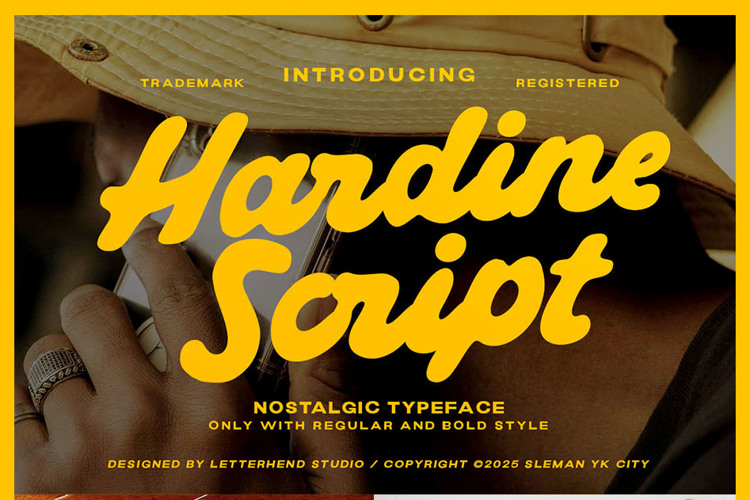 Preview of Hardine Font