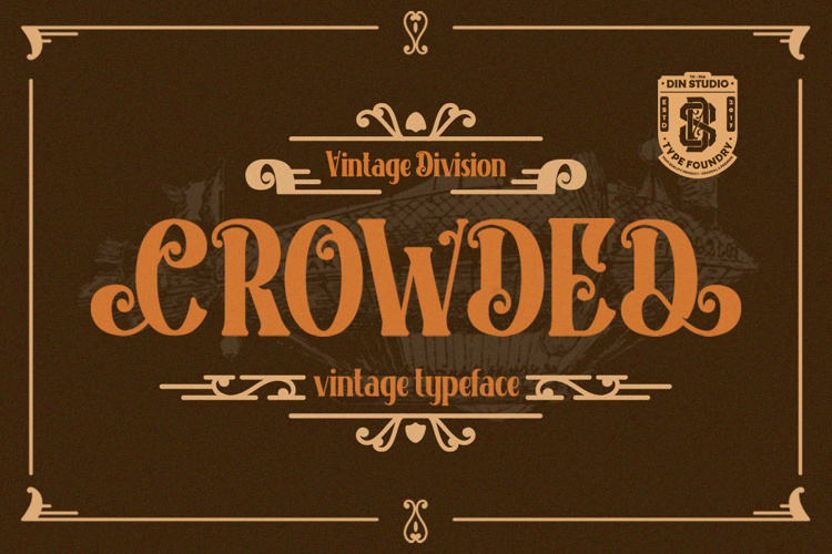 Crowded Font