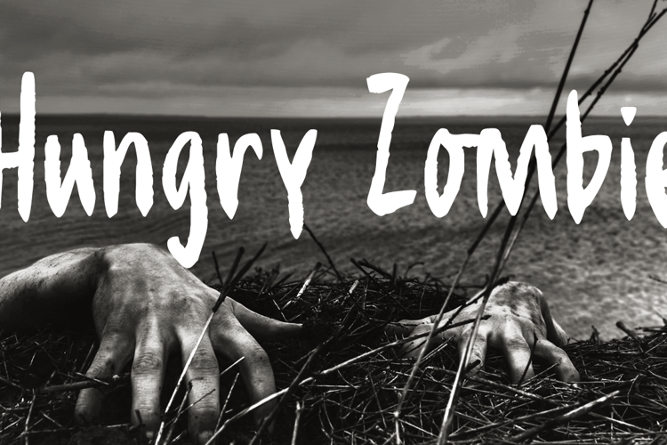 Hungry Zombie DEMO Font