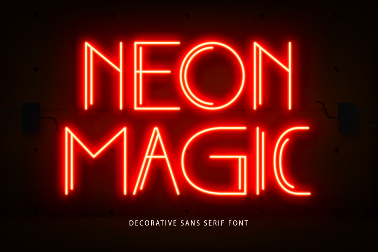 Neon Magic Font