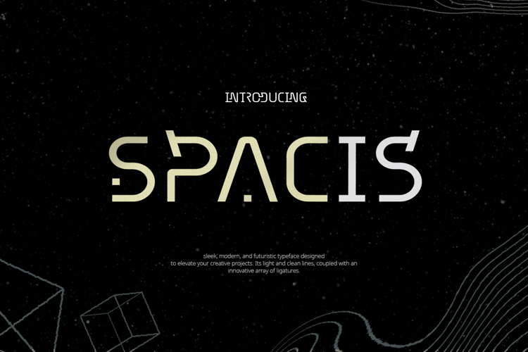 Preview of Spacis Font