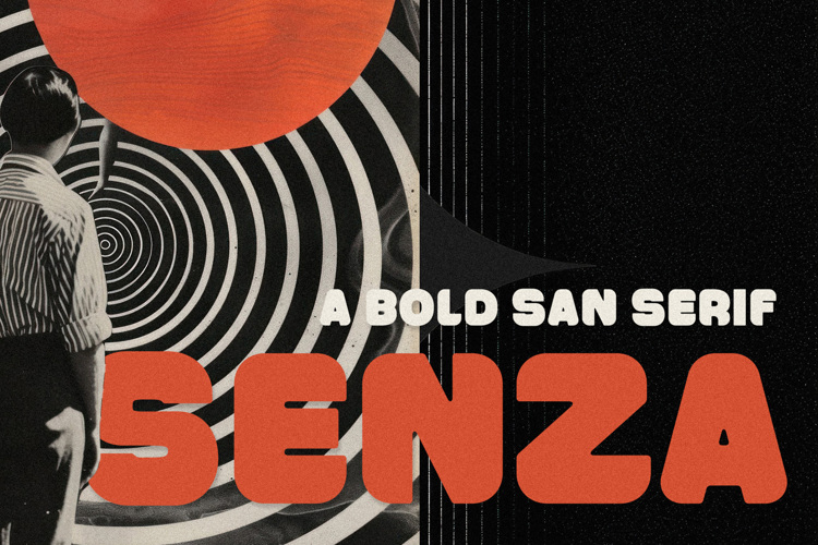 Preview of Senza Font