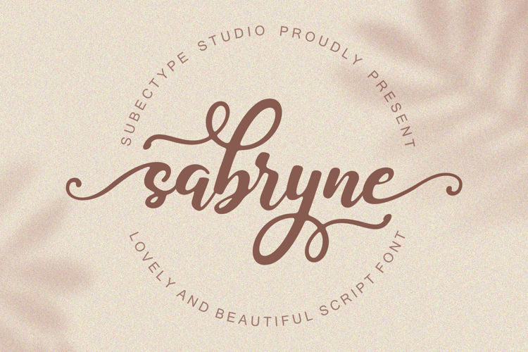 Sabryne Font