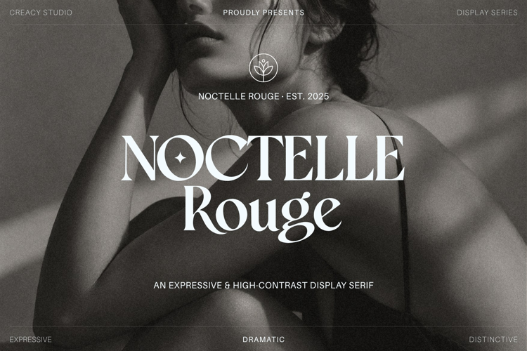 Preview of Noctelle Rouge Font