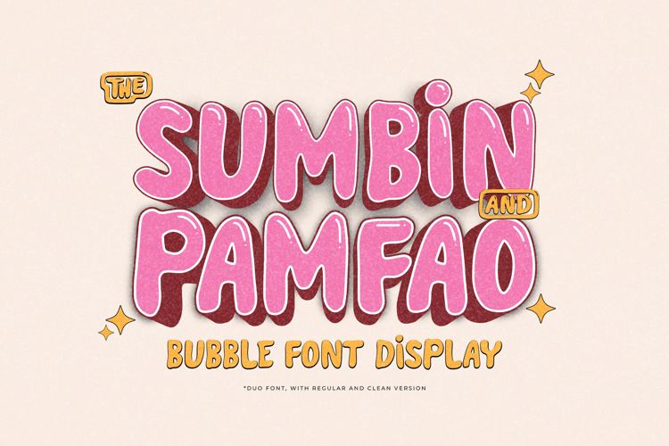 Preview of Sumbin Pamfao Font