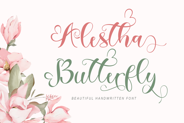 Alestha Butterfly Font