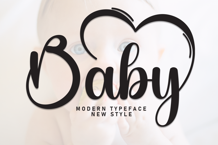 Preview of Baby Font