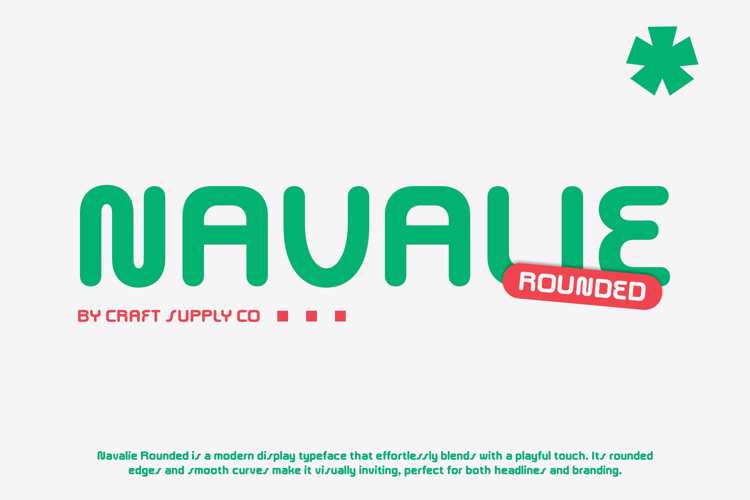 Navalie Rounded Font