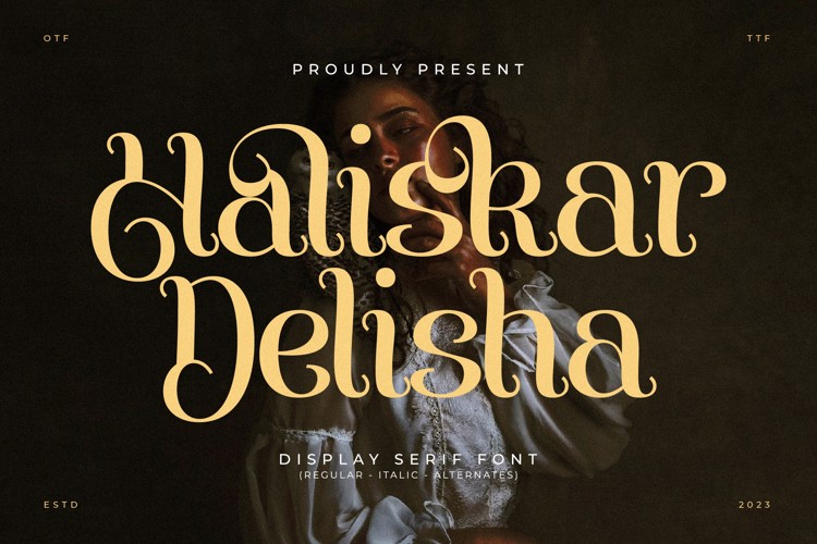 Haliskar Delisha Font