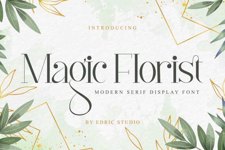 Magic Florist Font