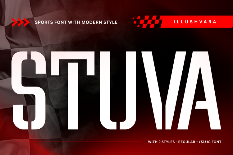 Preview of Stuva Sports Font
