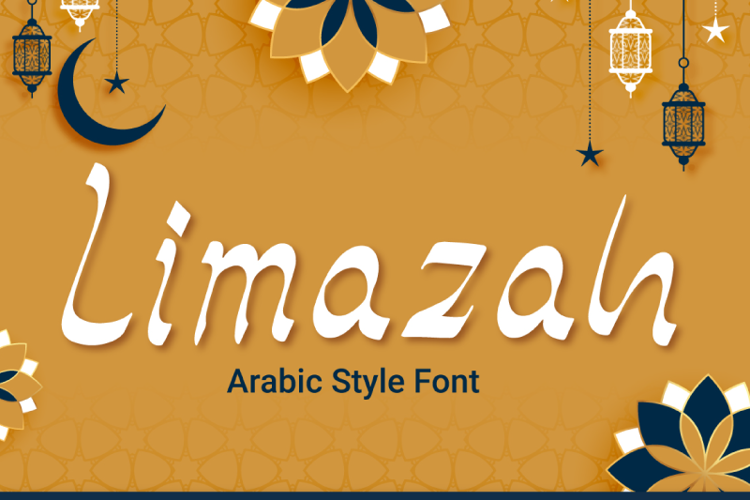 Preview of Limazah Font