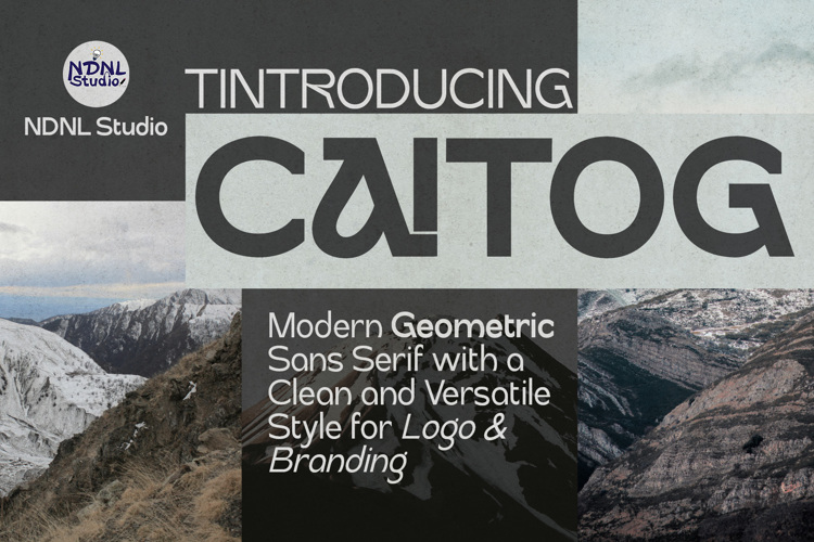 Preview of Caitog Font