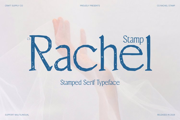 Preview of CS Rachel Stamp Font