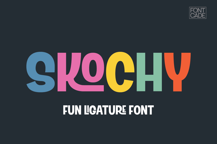 Preview of Skochy Font