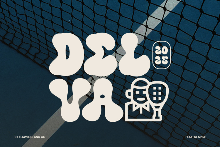 Preview of DELVA Font