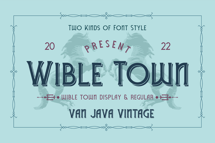 WIBLE TOWN Font