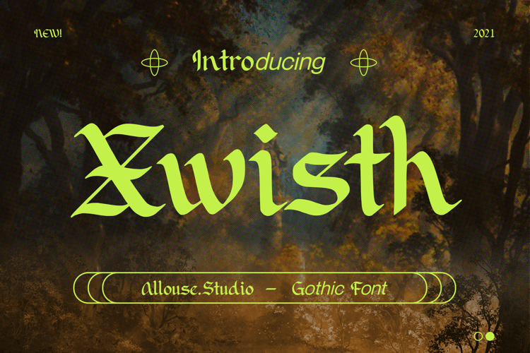 Xwisth Font